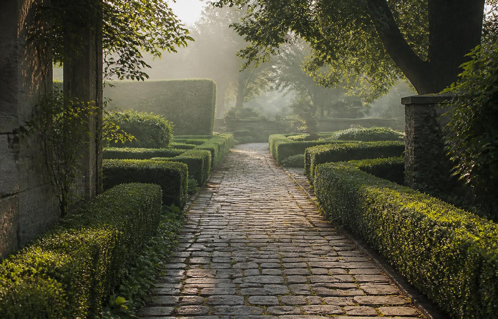 Estate Garden Walkway